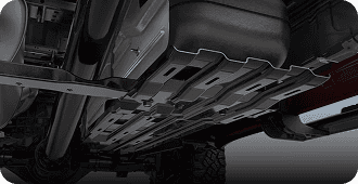 LARGEST-IN-CLASS AVAILABLE FUEL TANK CAPACITY*