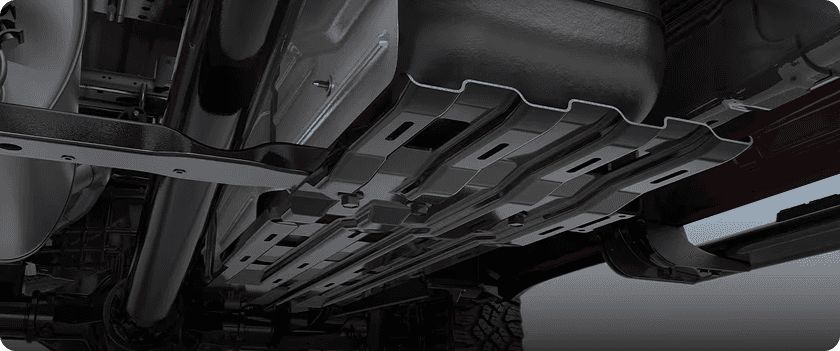 LARGEST-IN-CLASS AVAILABLE FUEL TANK CAPACITY*