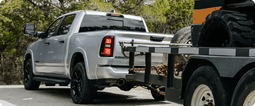 MAXIMUM TOWING CAPACITY OF UP TO 11,610 POUNDS*