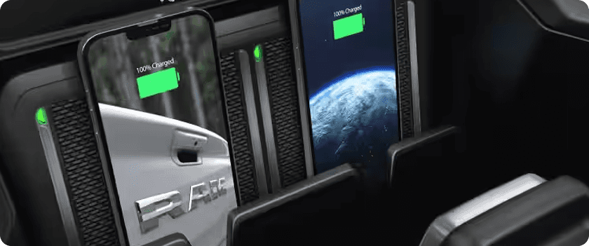 RAM 1500 OFFERS CLASS-EXCLUSIVE AVAILABLE DUAL WIRELESS CHARGING PADS