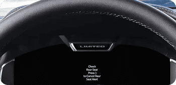 REAR SEAT REMINDER ALERT