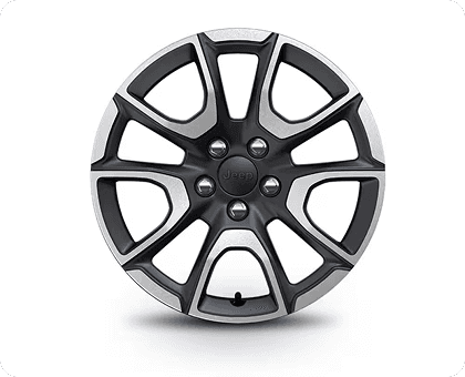 17-Inch Diamond Cut with Satin Black Pockets