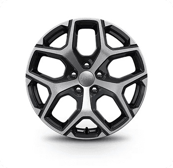 18-Inch Aluminum with Gloss Black Pockets