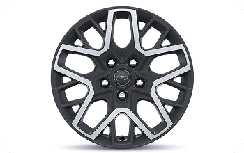 18-Inch Machined Painted Baltic Gray Wheels