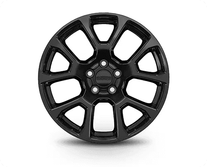 18-Inch Painted Gloss Black