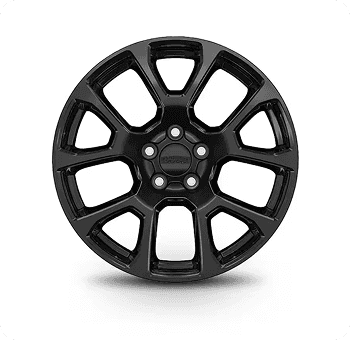 18-Inch Painted Gloss Black