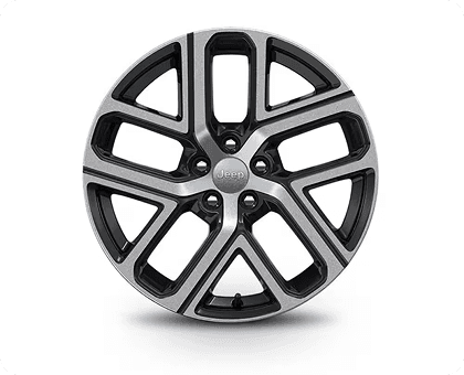 19-Inch Diamond Cut with Gloss Black Pockets