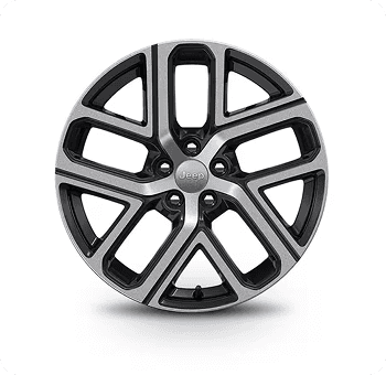19-Inch Diamond Cut with Gloss Black Pockets