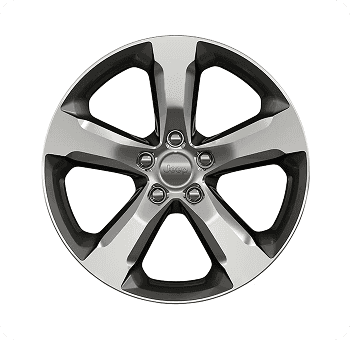 20-Inch Diamond Cut with High-Gloss Tech Gray Painted Pockets