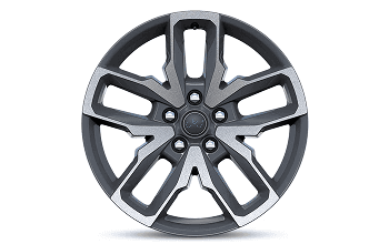20-Inch Machined Painted Baltic Gray Wheels