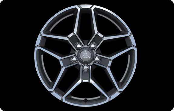 20x10-INCH DIAMOND CUT LUSTER WHEELS