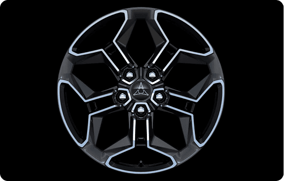 20x9-INCH DIAMOND CUT BALTIC WHEELS