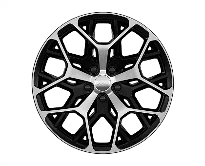 21-Inch Machined Face with High-Gloss Black Painted Pockets