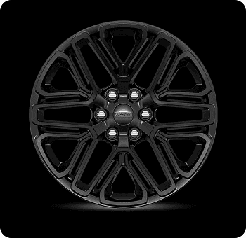 22-Inch Painted Gloss-Black Wheels