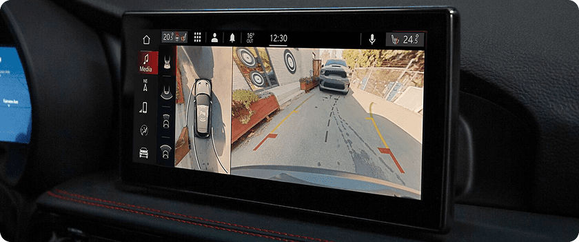 AVAILABLE 360° SURROUND VIEW CAMERA