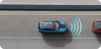 AVAILABLE ADAPTIVE CRUISE CONTROL WITH STOP AND GO*