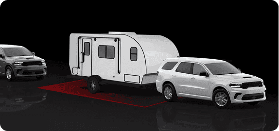 AVAILABLE BLIND SPOT MONITORING* WITH TRAILER TOW DETECTION