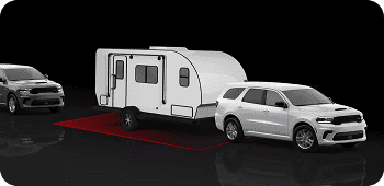 AVAILABLE BLIND SPOT MONITORING* WITH TRAILER TOW DETECTION