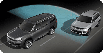 Blind Spot Monitoring* with Rear Cross Path Detection*