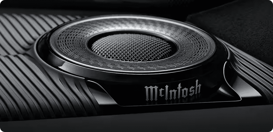 Class-Exclusive Available 19-Speaker McIntosh® Entertainment System*