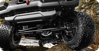 ELECTRONIC SWAY BAR DISCONNECT AND ROCK RAILS