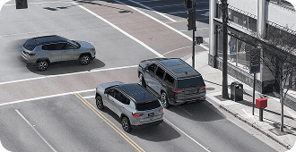 Intersection Collision Assist* and Traffic Sign Recognition*