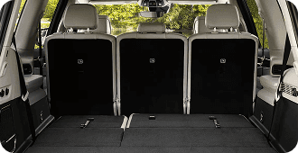 Lowered Third Row