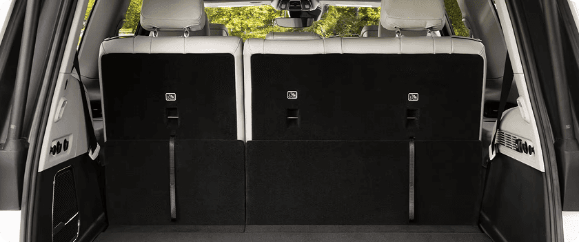 Most Cargo Volume Behind the Third-Row Seats Among Standard Wheelbase Models In Its Class