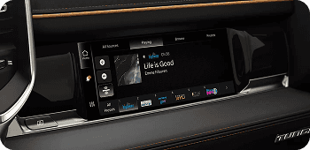 RAM 1500 OFFERS A CLASS-EXCLUSIVE AVAILABLE 10.25-INCH FRONT PASSENGER
                                TOUCHSCREEN DISPLAY*