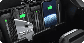 RAM 1500 OFFERS CLASS-EXCLUSIVE AVAILABLE DUAL WIRELESS CHARGING PADS