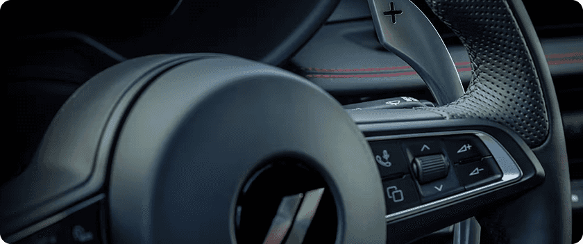 SEGMENT-EXCLUSIVE AVAILABLE PADDLE SHIFTERS