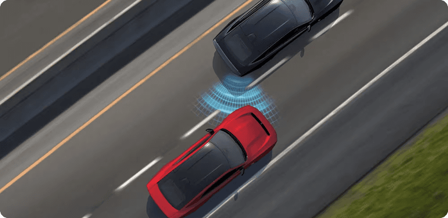 TURN SIGNAL ACTIVATED BLIND SPOT
