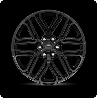 22-Inch Painted Gloss-Black Wheels