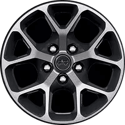 17-Inch Machined Wheels with Black Pockets
                                