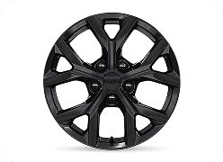 18-Inch High-Gloss Black
