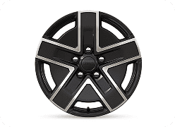 18-Inch Machined Face with Black Noise Accent