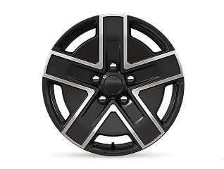 18-Inch Machined Face with Black Noise Accent