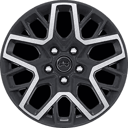 18-Inch Machined Painted Baltic Gray Wheels
