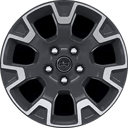 18-Inch Machined Painted Gray Wheels