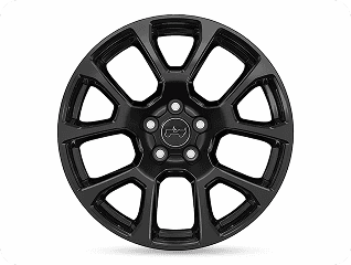 18-inch Painted Gloss Black