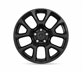 18-inch Painted Gloss Black