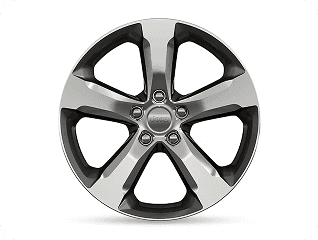 20-Inch Diamond Cut with High-Gloss Tech Gray Painted Pockets