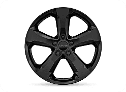 20-Inch High-Gloss Black