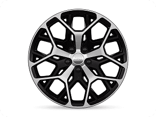 21-Inch Machined with High-Gloss Black Painted Pockets