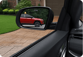Blind Spot Monitoring* with Rear Cross Path Detection*