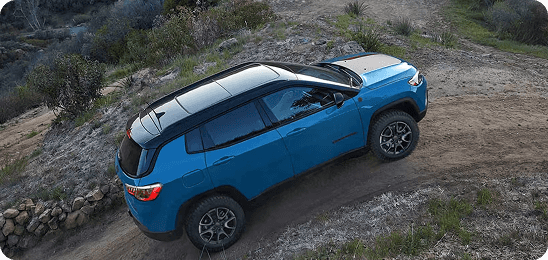 Hold on tight. With available Jeep