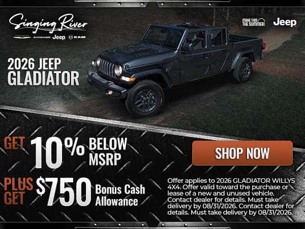 New 2026 Jeep Gladiator 