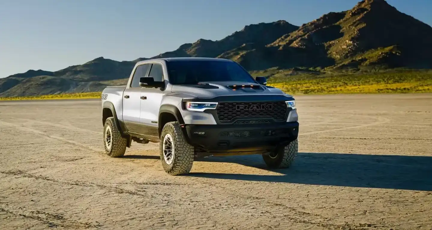 2027 RAM 1500 parked in the desert