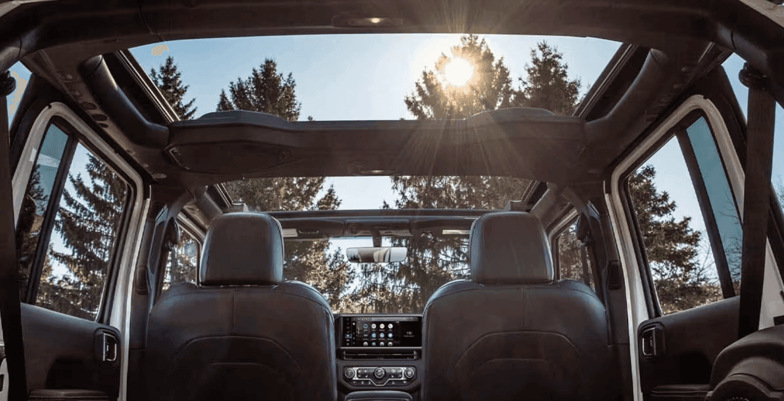 Interior of the 2026 Jeep Wrangler for sale in Florence, AL in Singing River CDJR