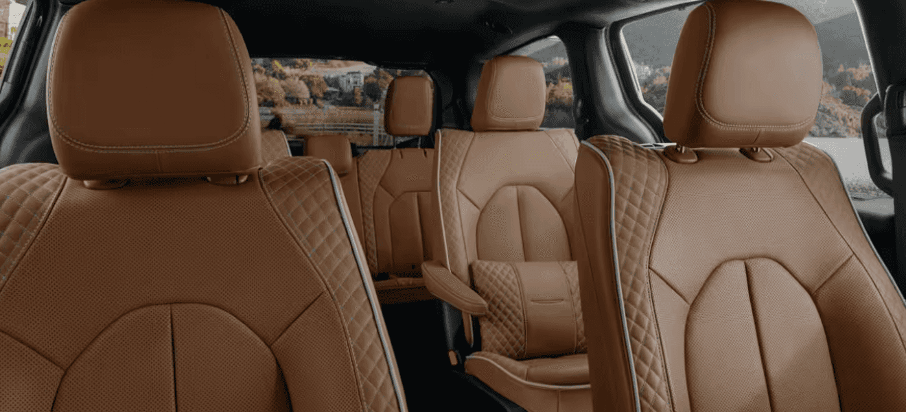 Interior of the 2026 Chrysler Pacifica for sale in Florence, AL in Singing River CDJR